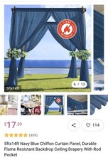 Navy blue 5ft for sale  Glastonbury