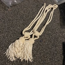 Pair cream cotton for sale  BUCKLEY