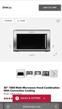 Kitchenaid 1000 watt for sale  Altamonte Springs