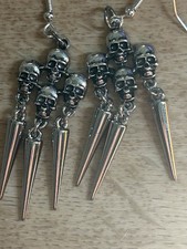 Gothic earrings 925 for sale  HARROGATE