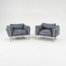Espreguiçadeiras Le Corbusier Jeanneret Perriand LC3 estilo década de 1980 comprar usado  Enviando para Brazil