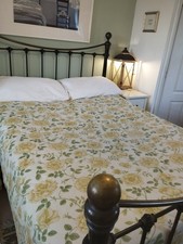 Sanderson bedspread throw for sale  UK