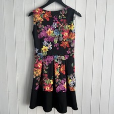 Ladies black floral for sale  PETERBOROUGH