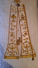 Stola mariana ricamata usato  Napoli