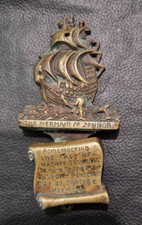 Antique brass ship for sale  LEEDS