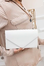 Borsetta pochette bianca usato  Napoli