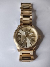 Relógio masculino Diesel ouro aço inoxidável 5 barras DZ1761 apenas bravo comprar usado Relógio masculino Diesel ouro aço inoxidável 5 barras DZ1761 apenas bravo comprar usado  Enviando para Brazil