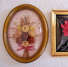 Cadre ovale bouquet d'occasion  Poix-du-Nord