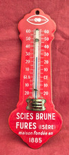 Petit thermomètre émaillée d'occasion  Caderousse