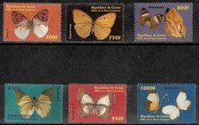 Guinea 2002 butterflies for sale  Brooklyn