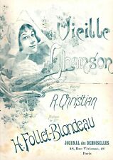 Partition cht 1892 d'occasion  Chaumont