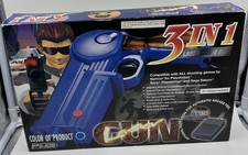 Usado, COMO NOVO NA CAIXA 3 EM 1 Playstation 1/2 Sega Saturn Laser Light Gun Acessório Antigo comprar usado  Enviando para Brazil