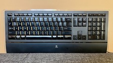 Teclado Logitech iluminado Y-UY95 com fio USB (testado, funcionando) comprar usado  Enviando para Brazil