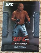 2009 Topps UFC Round 2 BJ Penn Greats Of The Game Inserir Cartão!! comprar usado  Enviando para Brazil