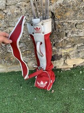 Vintage adidas red for sale  NORTHAMPTON