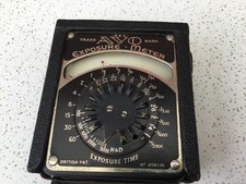 1930 avo exposure for sale  CHICHESTER