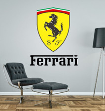 Ferrari wall sticker d'occasion  Expédié en Belgium