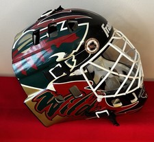 Máscara de goleiro de hóquei de rua Minnesota Wild NHL – Franklin – Street Extreme  comprar usado  Enviando para Brazil