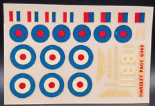 Airfix | No. Adesivos Handley Page O-400 590 | 1:72 comprar usado  Enviando para Brazil