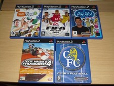 *5 JOGOS PLAYSTATION 2 TONY HAWK 4, CHELSEA CLUB FOOTBALL,I TOY PLAY 2,POP IDOL* comprar usado  Enviando para Brazil