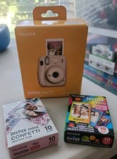 Usado, Câmera Instantânea Fujifilm Instax Mini 11 - Rosa Blush, 2 Pacotes de Filme comprar usado  Enviando para Brazil