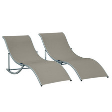 2er set sonnenliege gebraucht kaufen  Hamburg