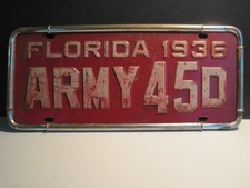 Florida army license for sale  Anaheim