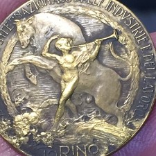 Torino 1911 medaglia usato  San Bonifacio