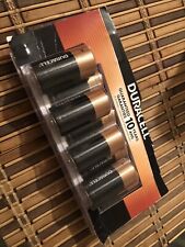 Baterías alcalinas Duracell Coppertop C 8 unidades caducan 03/2032 paquete nuevo abierto segunda mano  Embacar hacia Mexico