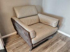 Leather armchair dfs for sale  LITTLEHAMPTON