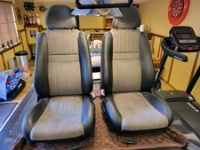 Pair black leather for sale  HOCKLEY