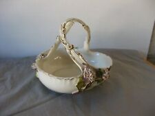 Magnifique panier porcelaine d'occasion  Lorgues