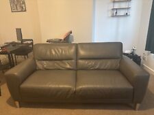 Dfs charcoal leather for sale  NORMANTON