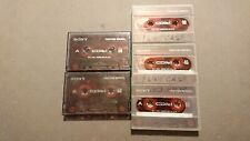 Lotto audiocassette sony usato  Pontey