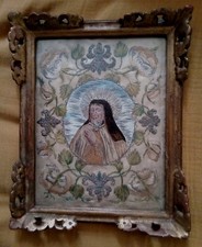 Tapisserie broderie religieuse d'occasion  France