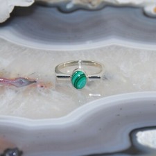 Malachit ring 925er gebraucht kaufen  Berlin