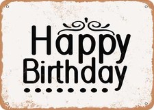Metal sign happy for sale  USA