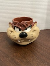 Caneca caneca 3D vintage Warner Brothers 1992 Looney Tunes Taz Tazmanian Devil comprar usado  Enviando para Brazil