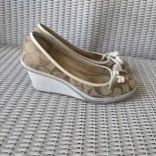 Coach tan white for sale  Tulsa