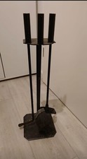 Kaminbesteck set schwarz gebraucht kaufen  Velbert