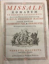 Messale missale romanum usato  Talla