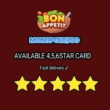 ADESIVO MONO_POLY__GO BON_APPETIT 4,5,6 ESTRELAS ⭐ ENTREGA MAIS BARATA E RÁPIDA⚡ comprar usado  Enviando para Brazil