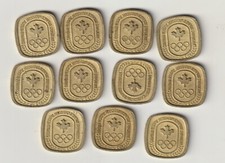 Lot jetons commémoratifs d'occasion  Tours-