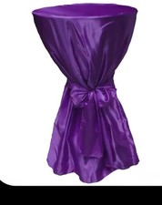 Satin stehtischhusse überwurf gebraucht kaufen  Düsseldorf
