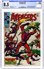 Avengers #55 CGC 8.5 1968 4524785006 1º aplicativo completo. Ultron comprar usado Avengers #55 CGC 8.5 1968 4524785006 1º aplicativo completo. Ultron comprar usado  Enviando para Brazil