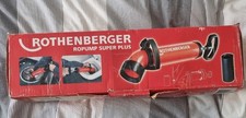 Rothenberger ropump super for sale Rothenberger ropump super for sale  LONDON