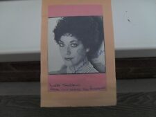 Linda thorson autograph for sale  CARDIFF