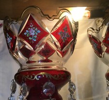Victorian mantle luster for sale  Austin