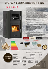 Stufa legna idro usato  Guidonia Montecelio