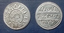 Alfred the Great. Moeda de prata tipo lunetas. Leia a descrição comprar usado  Enviando para Brazil